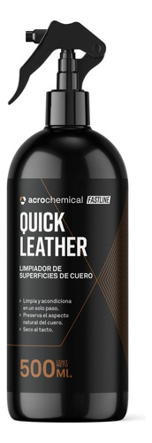 Limpiador Y Acondicionador De Cueros Quick Leather 500ml 