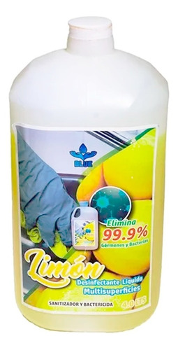 Limpiador Multisuperficie Aromas 4 Lts. Elimina 99%virus