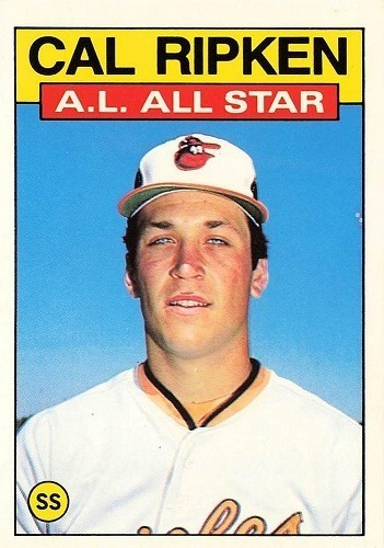 Mlb Cal Ripken Topps All Star 1986 # 715