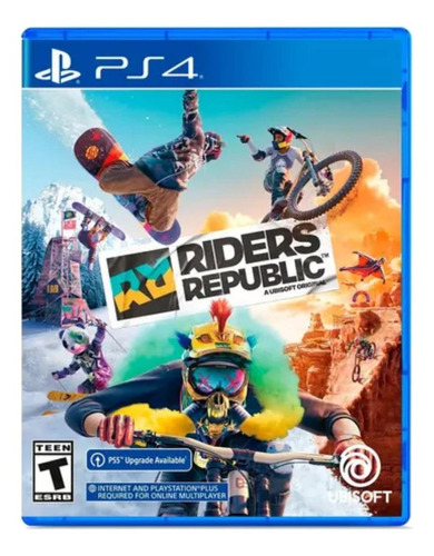 Imagen 1 de 4 de Riders Republic  Standard Edition Ubisoft PS4  Físico