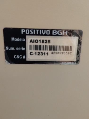 Computadora De Escritorio Al In One Positivo Bgh