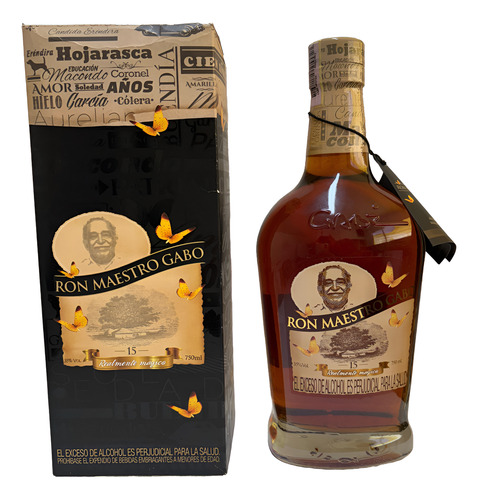 Ron Maestro Gabo Edición Especial Ron Colombiano Col8