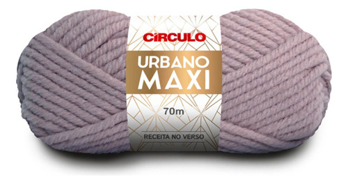 Lã Tricô Urbano Maxi Circulo Novelo 70m 100g (1429 Tex) Cor 608 - Marrom Claro