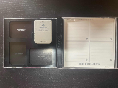 Ps1 Memory Card Ps1 Com Caixa Original Japonês Unico! Sa (Recondicionado)