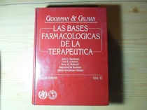 Comprar Las Bases Farmacologicas Vol Ii - Goodman Y Gilman