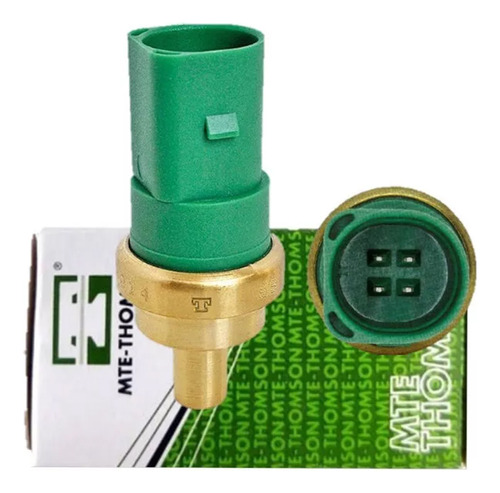Sensor Temperatura Agua Plug Verde Gol Audi Golf  Mte4014