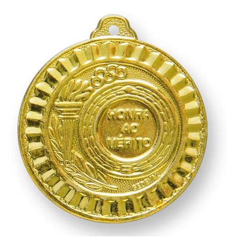 Medalha Esportiva Kit 50 Peças 35mm -fita-ouro/prata/bronze