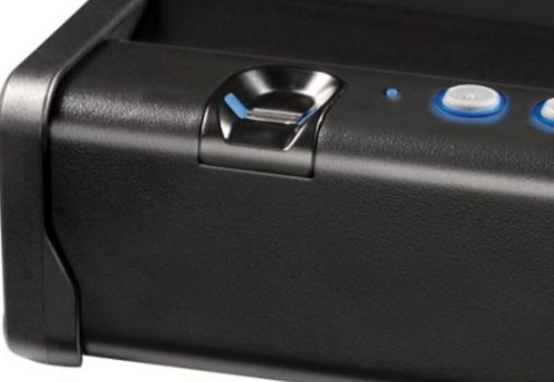Caja Fuerte Sentrysafe Para Armas Con Apertura Biométrica Negro (Usado)