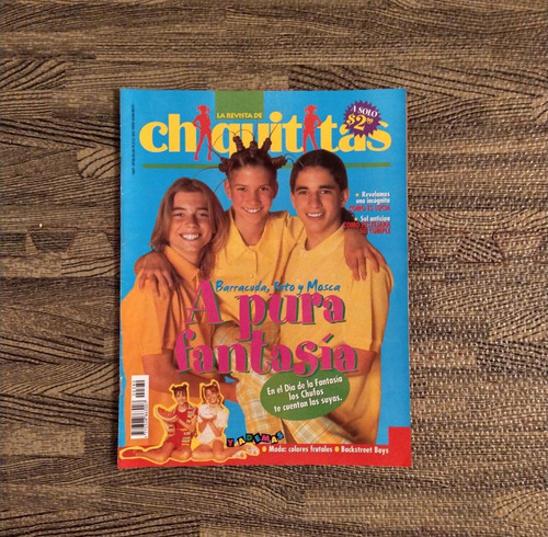 Revista Chiquititas 1997 N°38 A Pura Fantasía