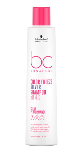 Schwarzkopf Color Freeze Silver Shampoo Desamarillante 250ml