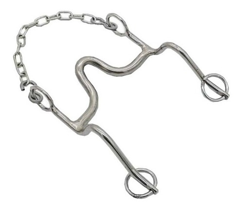 Imagen 1 de 1 de Freno Efeka Acero Inoxidable Ps Fijo - Tienda Ecuestre