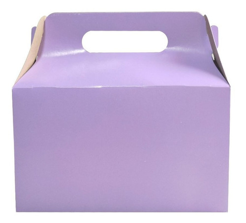 Imagen 6 de 7 de Cajita Feliz 2 De Colores X 50u Packaging Souvenir Cfz2