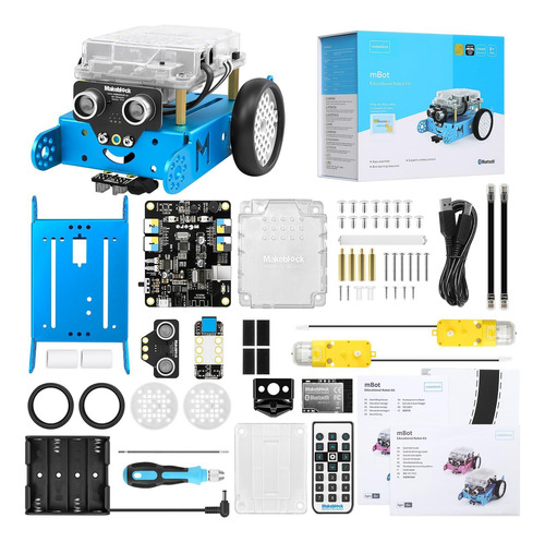 Robot Mbot Explorer Makeblock De Metal Para Armar Niños Personaje Color