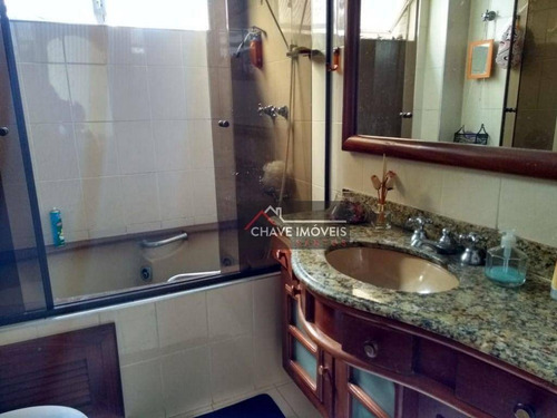 Imagem 11 de 14 de Apartamento Com 2 Dormitórios Em Condomínio Fechado Com Lazer, Por R$ 550.000 - Aparecida - Santos/sp - Ap1631
