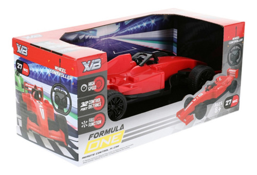 Carro Control Remoto Formula 1 De Facil Manejo Para Niños Color Rojo Personaje F1