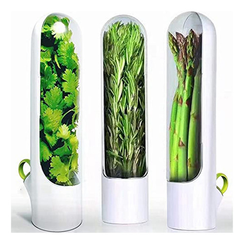 Herb Keeper, Recipientes De Cilantro Para Refrigerador, Hier