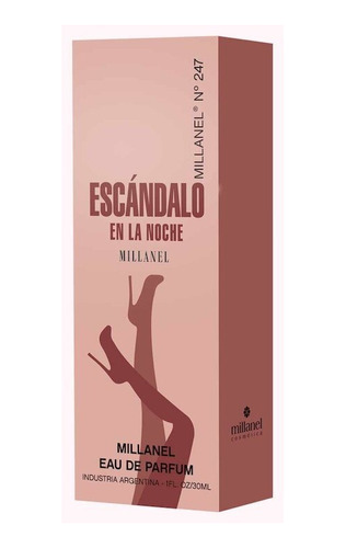 Millanel Nº 247 Escándalo En La Noche  - Edp Femenino 30 Ml.