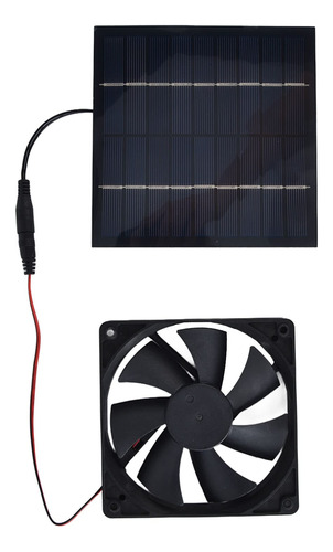 Bigking Ventilador Escape Solar 10 W Unico Impermeable Kit