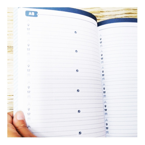 Imagen 4 de 7 de Cuaderno Planificador 2023 Mensual C/elastico Italian Design