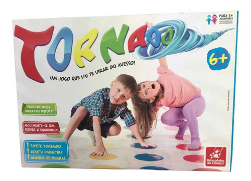 Imagem 2 de 2 de Jogo Tornado Com Tapete 0521 Brincadeira De Criança