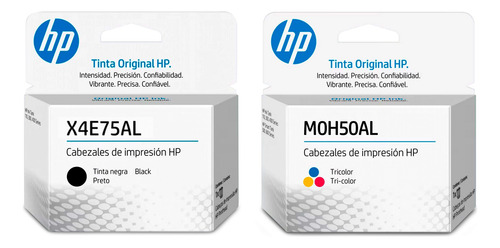 Pack 2 Cabezales Hp X4e75al / M0h50a 100% Originales C/iva