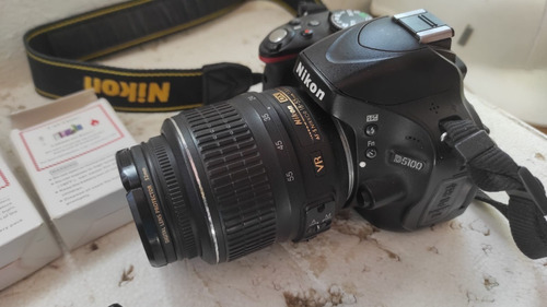  Nikon D5100 Dslr- Con 2 Lentes Nikkor, Filtros Y Baterías