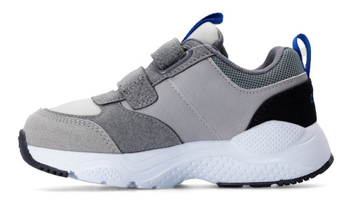 Imagen 2 de 7 de Tenis Niño Charly 1069913 Gris 15-21 Gnv®