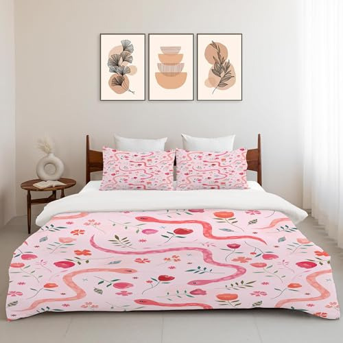 Juego De Ropa De Cama De Serpiente, Funda De Edredón