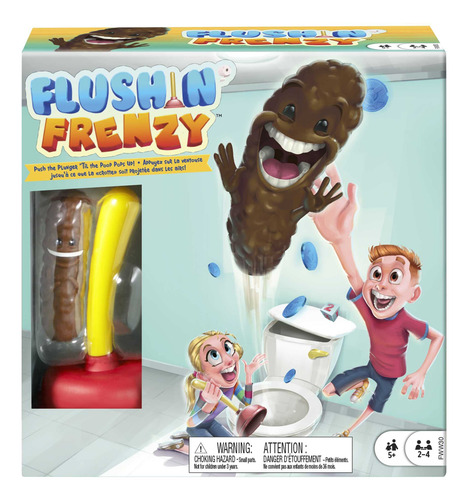 Jogo Infantil Flushin Frenzy Overflow Da Mattel Games