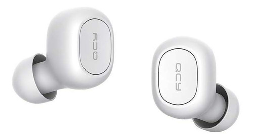 Imagen 2 de 4 de Auriculares in-ear inalámbricos QCY T1C blanco