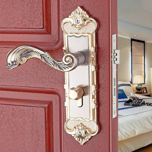 Pestillo De Cerradura De Puerta Interior Vintage Europeo