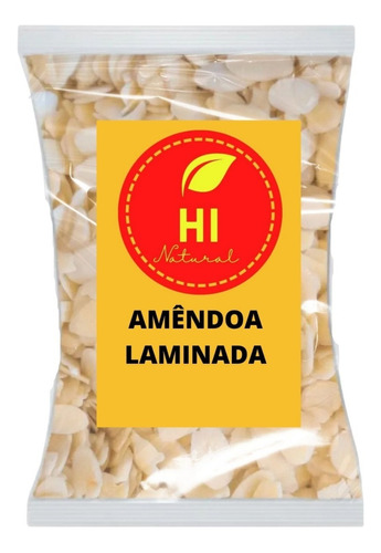 Amêndoa de amêndoaembalado HI NATURAL Frutas sem glúten 250 g