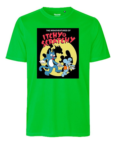 Playera Unisex Itchy And Scratchy