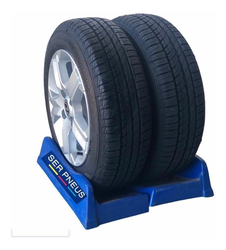 Imagem 3 de 4 de Kit 2 Pneus Remold 195/55r15 Ser Pneus + Bico !!