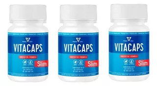 3pack Vitacaps Mango Africano Y Vinagre D Manzana 20 Cáp Sfn