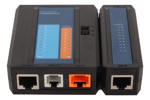 Testador De Cabo De Rede Rj45 Rj11 8p 6p 4p Led De Diagnósti