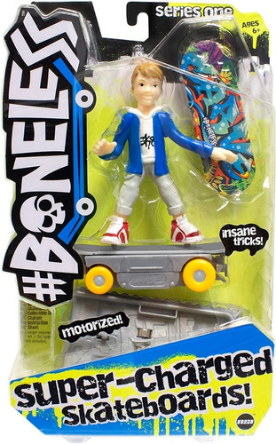 #boneless Super-charged Stunt Skateboard Figura De Patinador