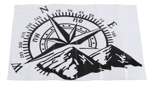 Calcomanía Decorativa Con Estampado De Coche De Montaña, 48