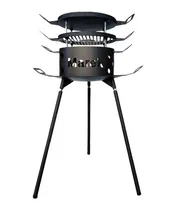 Comprar Parrilla Fogonero Brasero Tipo Mallmann Con Patas Desm