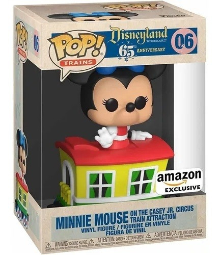 Funko Pop Minnie Mouse On Casey Jr Circus Train Exclusivo 