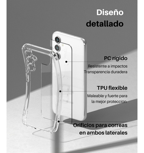 Imagen 6 de 10 de Funda Para Samsung A34 5g Ringke Fusion Reforzada