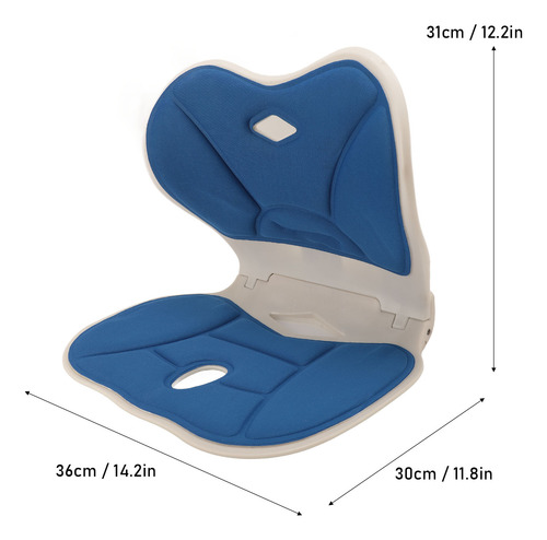 Cojín De Respaldo Para Silla Plegable, Suave Y Transpirable
