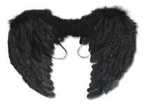 Comprar Alas Negras Y Blancas Hechas De Plumas - Halloween