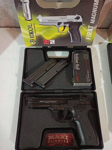 Imagen 6 de 8 de Pistola Traumatica Ekol Firat Magnum Beretta 92fs 9mm P.a.