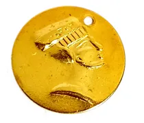 Comprar 100 Moneda Faraón Oro 14mm Confección Danza Arabe Inplamet