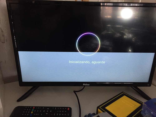 Tv Smart 24 Fullhd Com Linha Conserto Ou Usar Assim Ou Peças