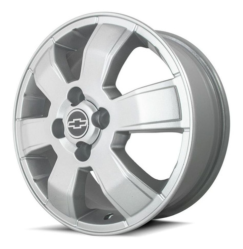 Roda Aro 15x6 Montana Sport 4x100 Prata Krmai R15 / Unidade