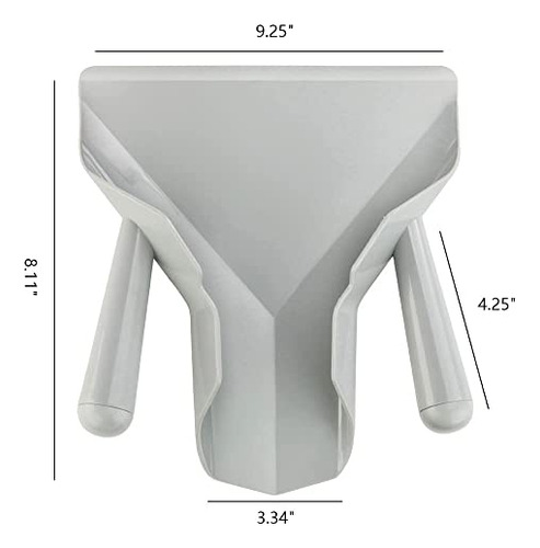 Scoop Para Papas Fritas, Comercial (dual Handle )