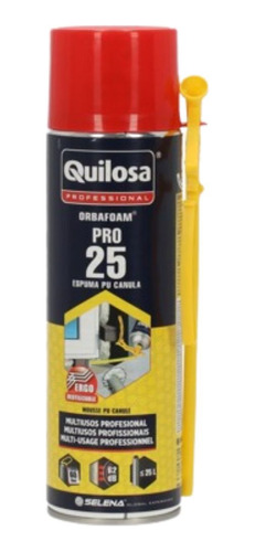 Espuma De Poliuretano 300ml Quilosa Con Cánula Pro 15 