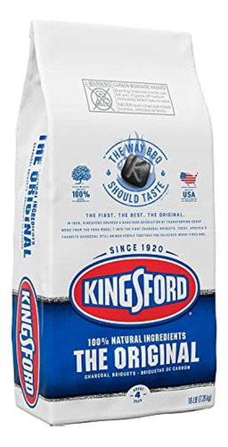 Briquetas De Carbón Originales De Kingsford, 100% Carbón Nat